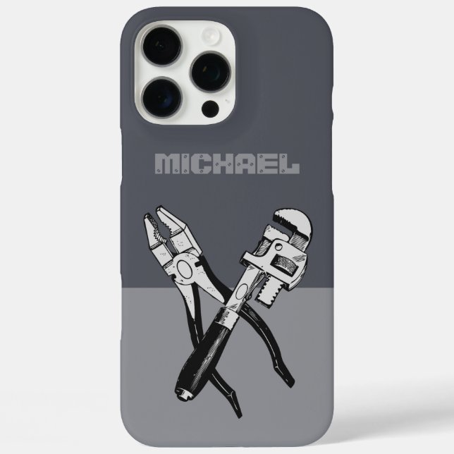 Custom Name TOOLS Case-Mate iPhone Case (Back)