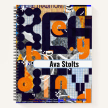 Custom Name Tradition Meets Radiance Notebook