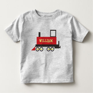 CUSTOM NAME TRAIN LOCOMOTIVE TODDLER T-Shirt