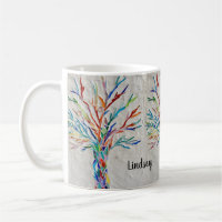 Custom Name Tree of Life Coffee Mug