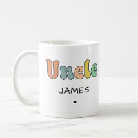 Custom Name Uncle Retro Gift | Uncle Personalised