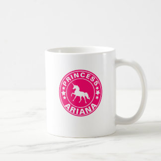 Custom Name Unicorn Princess Pink Personalised Mug
