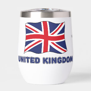 Custom Name United Kingdom Flag