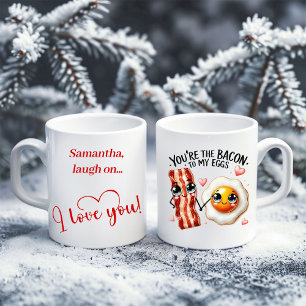 Custom Name Valentine Mug Funny Food Love Quote