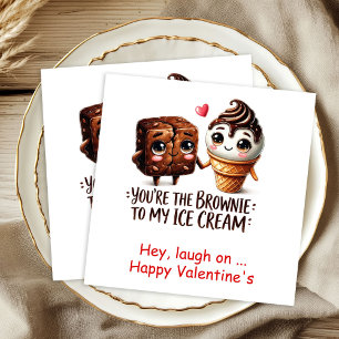 Custom Name Valentine Napkins Funny Food Quotes