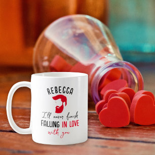 Custom Name Valentine´s Day Coffee Mug