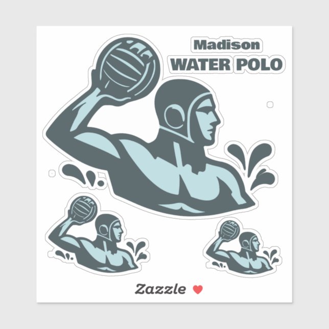 Custom Name Water Polo (Sheet)