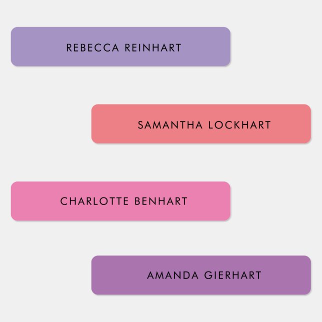 Custom Name Waterproof Colourful Kids (Group)