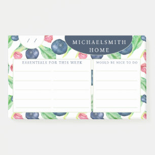Custom Name Weekly To Do Post-it Notes
