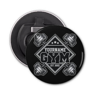Custom NAME Weightlifting Home Crossfit Gym Bottle Opener