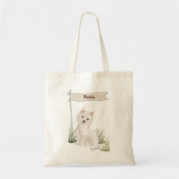 Custom Name Westie Pet Dog
