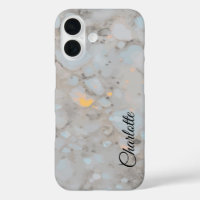 Custom Name White Crystal