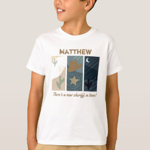 Custom Name Wild West T-Shirt