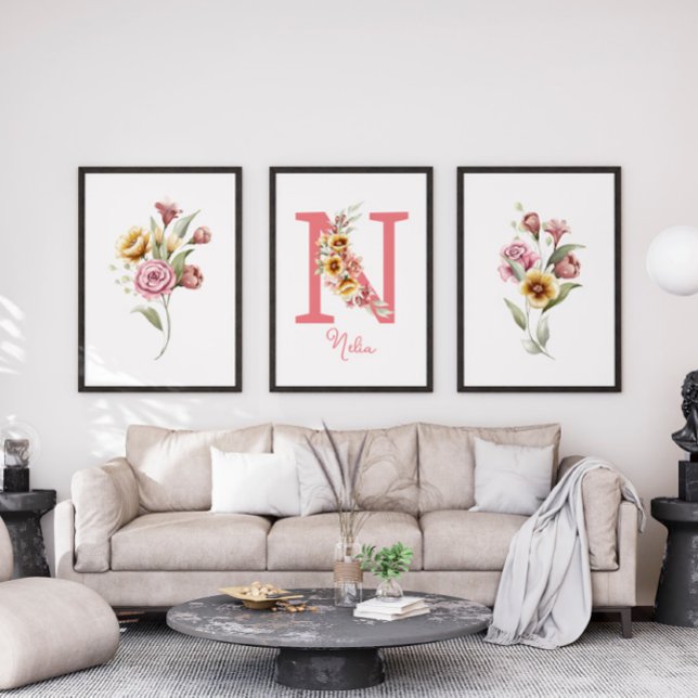 Custom Name Wildflowers Print  (Creator Uploaded)