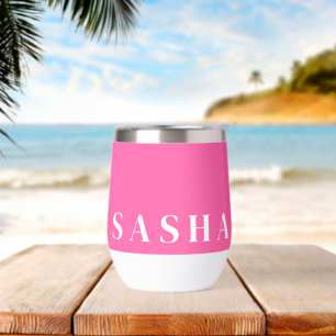 Custom Name Wine Tumbler