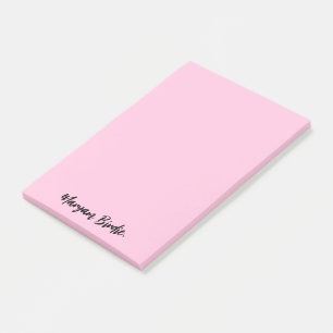 Custom Name with Sticky Post-it Notes