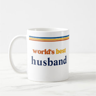 Custom Name World’s Best Husband Personalised Gift Coffee Mug