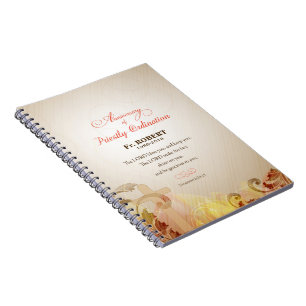 Custom Name & Year, 60th Priestly Ordination Notebook