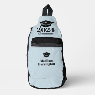 Custom Name, Year & Colour Graduation Sling Bag