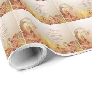 Custom Name & Year Nun, 60th Anniversary Religious Wrapping Paper