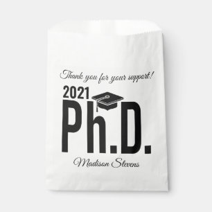 Custom name & year Ph.D. Favour Bag