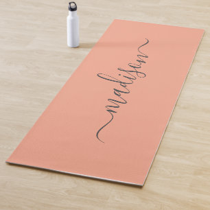 Custom Name Yoga Mat