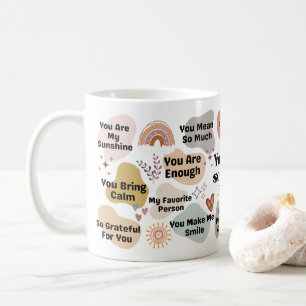 Custom Name You Are So Loved Encouragement Quote Coffee Mug