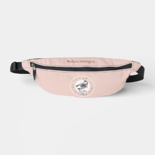 Custom Name Zodiac Sign Scorpio Bum Bags