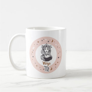 Custom Name Zodiac Sign Virgo Coffee Mug