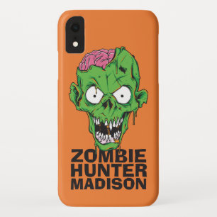 Custom name Zombie Hunter phone cases