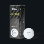 Custom Names Golf Balls<br><div class="desc">Custom Couple Names.</div>