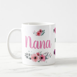 Custom Nana Mug with Grandchildrens' Names