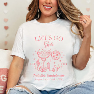 Custom Nashville Bachelorette Party Social Club T-Shirt
