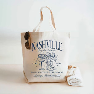 Custom  Nashville Bachelorette Rodeo Cocktail Tote Bag