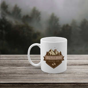 Custom National or State Park Name Coffee Mug