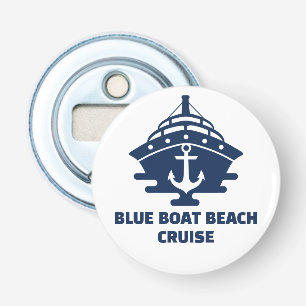 Custom Nautical Anchor Boat Captain Bottle Opener