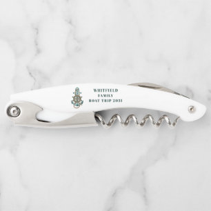 Custom Nautical Family Cruise Vacation Boat Trip Corkscrew