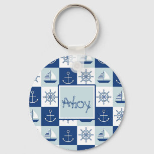 Custom Nautical Key Ring