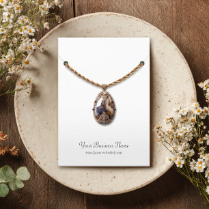 Custom Necklace Display Card