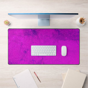 Custom Neon Magenta Desk Mat - Bold & Trendy