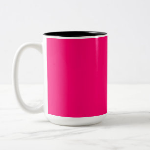Custom Neon Pink Mug – Bold & Personalised