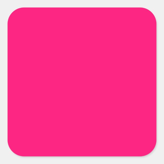 Custom Neon Pink Stickers – Bulk & Personalised (Front)