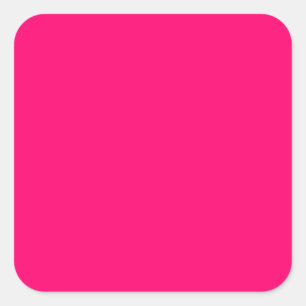 Custom Neon Pink Stickers – Bulk & Personalised