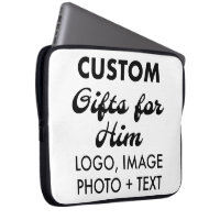 Custom Neoprene 15" Laptop Sleeve Cover Case