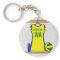 Custom Netball Uniform Yellow and Green