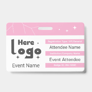 Custom Networking Event Badge ID