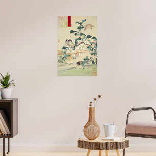 CUSTOM Neutral Japanese Birds Art Print
