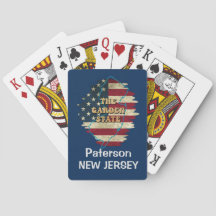 Custom New Jersey State Playing Cards