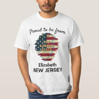 Custom New Jersey State T-Shirt