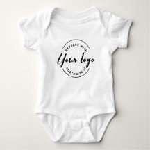 Custom Newborn Christmas Baby Company logo Baby Bodysuit